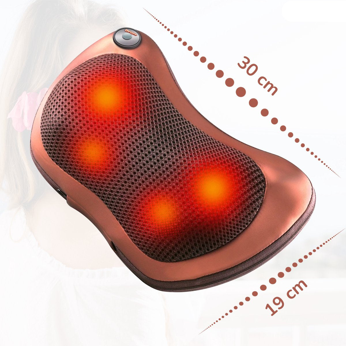 PowerRelief Shiatsu Kussen