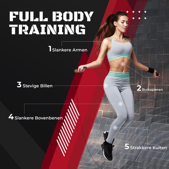 MyComfort Springtouw - Staaldraad Springtouw