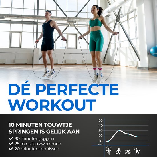 MyComfort Springtouw - Staaldraad Springtouw