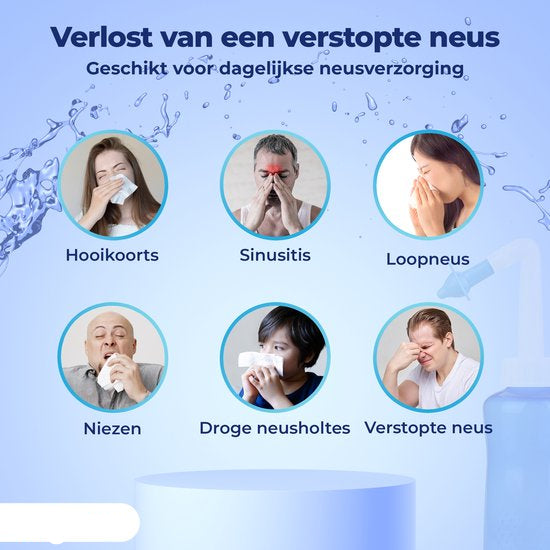 AdemKracht™ - Neusirrigator Set