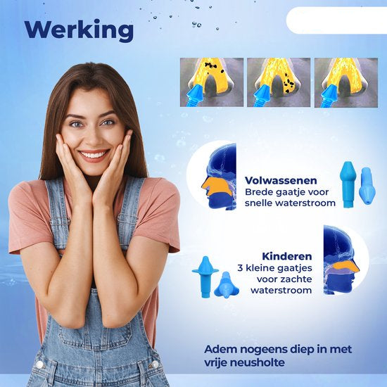 AdemKracht™ - Neusirrigator Set