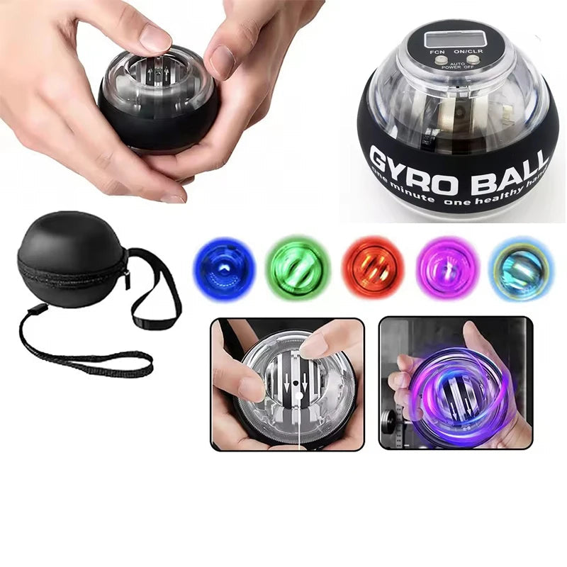 PolsKracht™ – LED Gyro Trainer